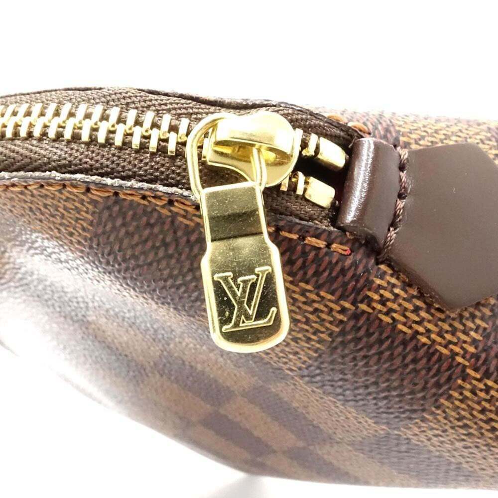 LOUIS VUITTON Authentic Brown Damier Pochette Pouch - Picture 8 of 12